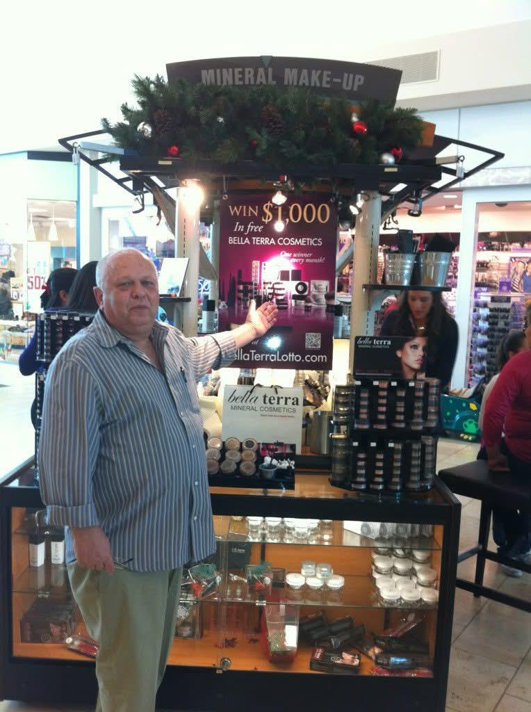 Bellaterra Cosmetics Kiosk